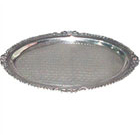 Silver Plated Thali for Puja to Kanjikode